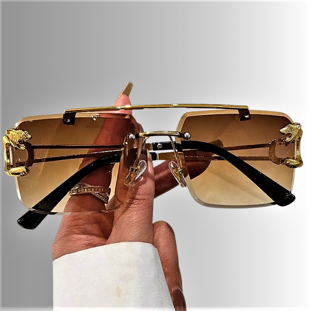 Gafas de sol de moda con lentes degradadas