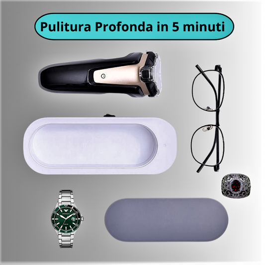 Lavatrice Professionale a Ultrasuoni per Oggetti Preziosi