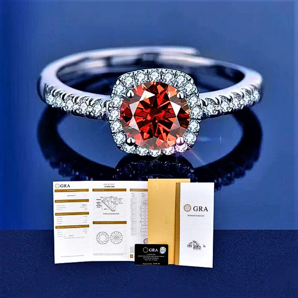 Solitario con Moissanite da 0.50 o 1 carato: 12 Combinazioni di Stile e Luce Infinita