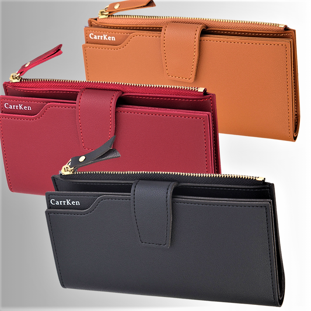 Cartera larga súper funcional