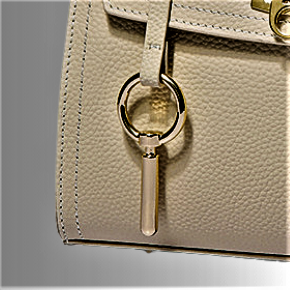 Mini Bolso en Piel de Vaca Auténtica Elegancia y Calidad Artesanal