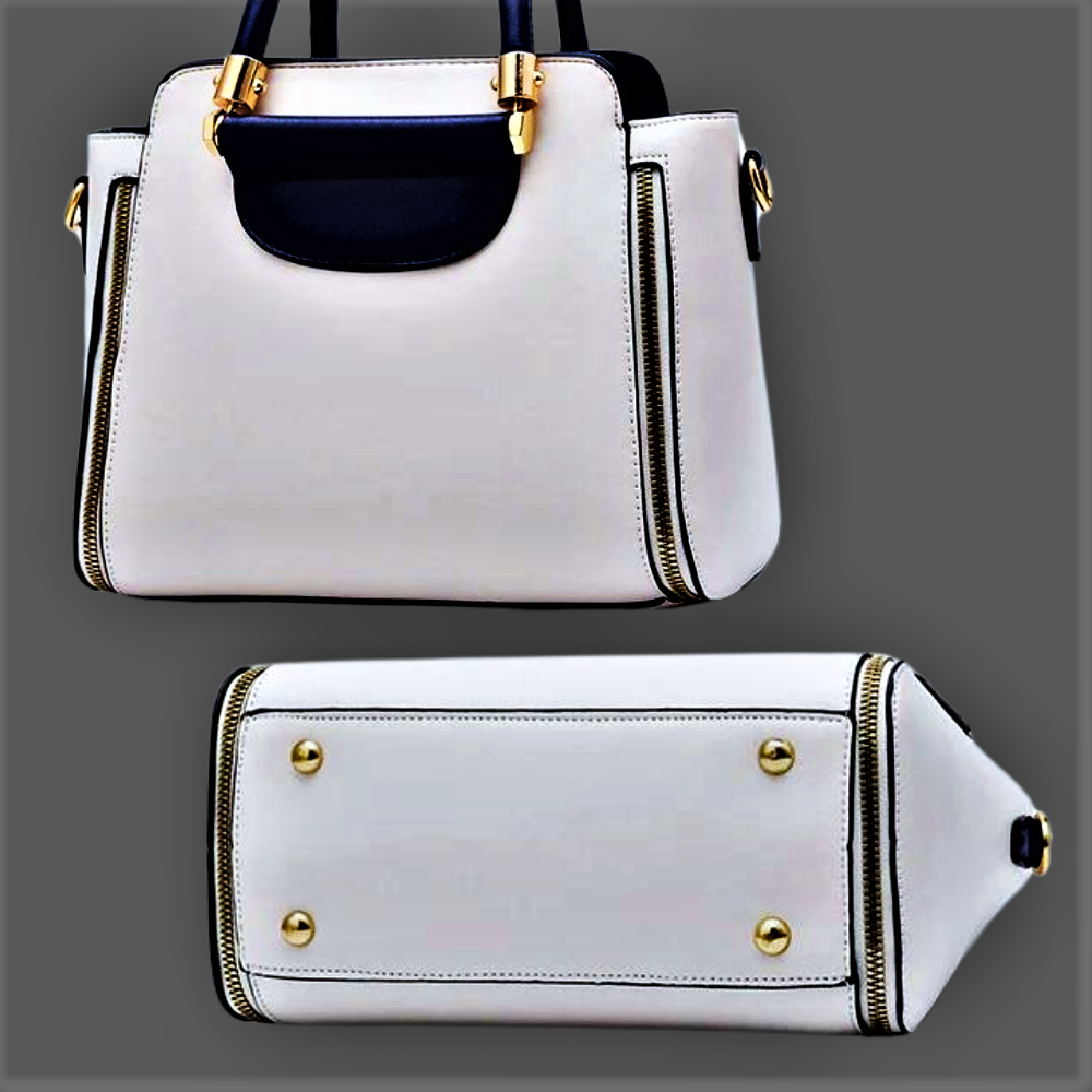 Bolso Bicolor Un Toque Elegante De Clase