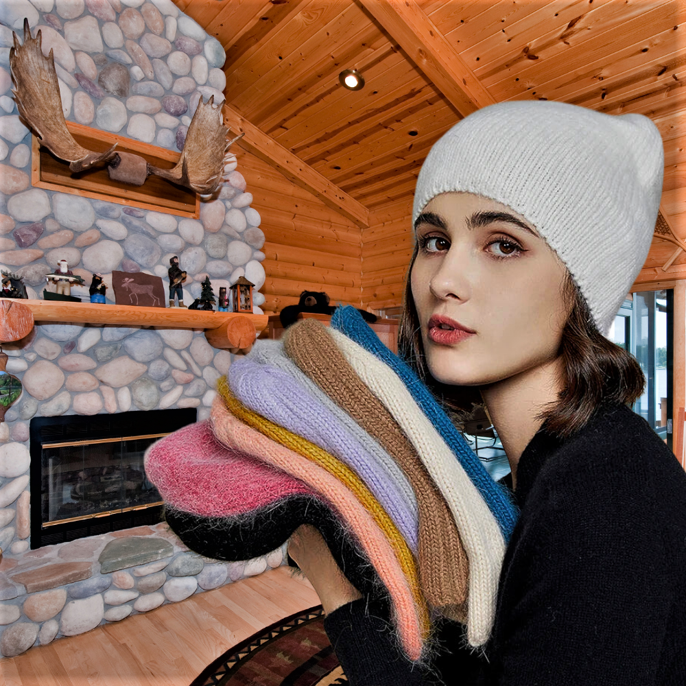 Angora Hat Elegance Softness and Warmth