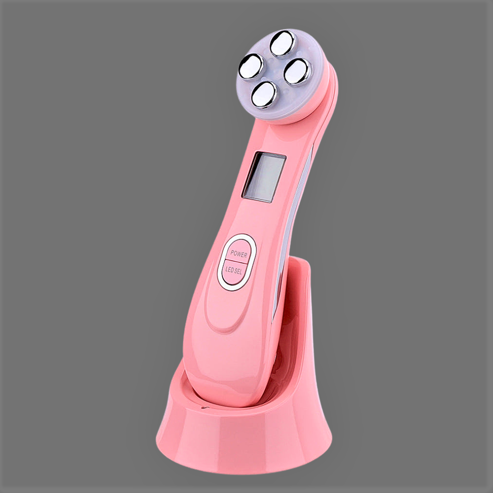 Dispositivo de belleza multifuncional de alta tecnología: EMS, electroporación, radiofrecuencia RF y LED fotónico