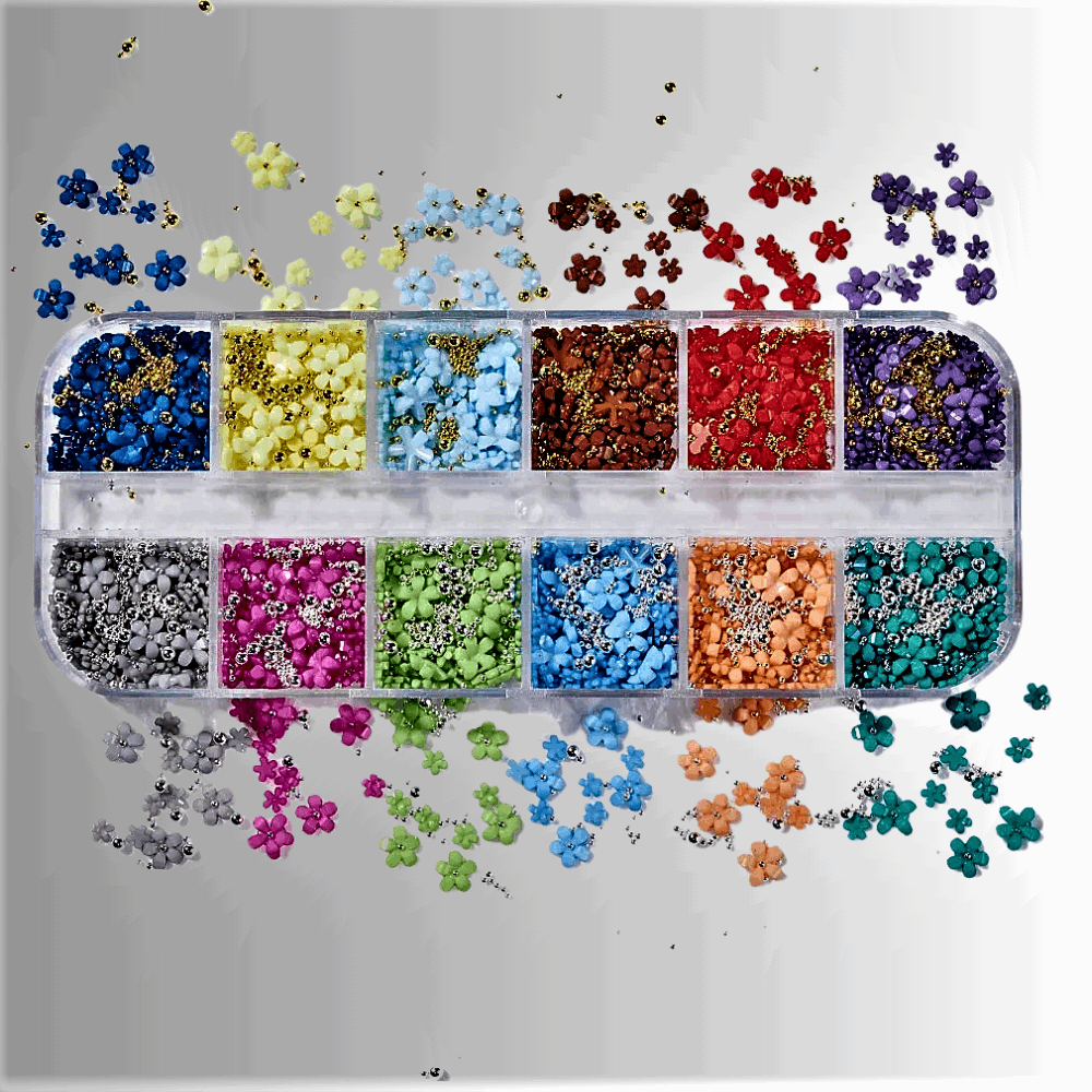 Set Decorazioni 3D per Nail Art: Fantasia e Creatività per il Tuo Fascino