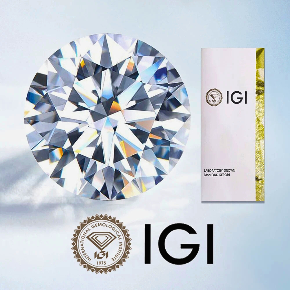 Diamanti Lab Grown Taglio Brillante con Certificato IGI