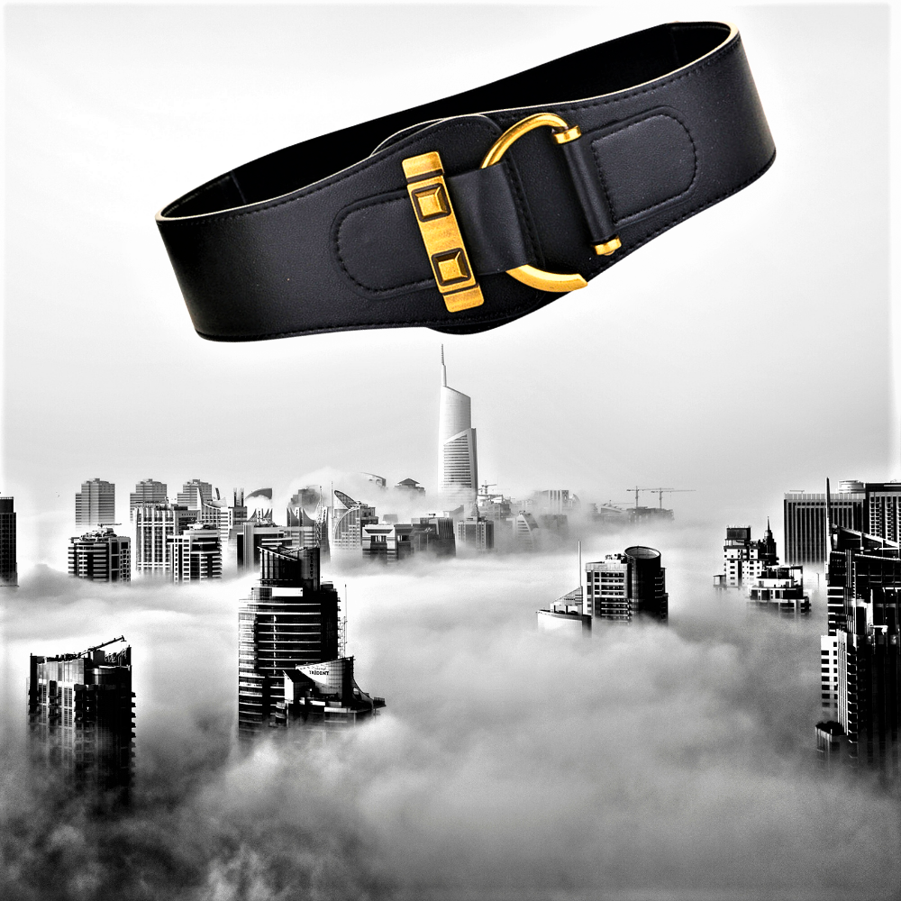 Cinturón de piel de nobuk auténtica, accesorio de moda
