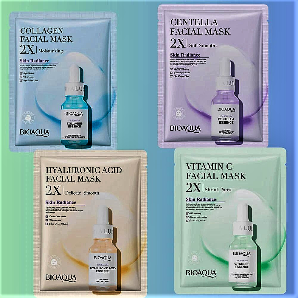 Esencias para 30 mascarillas de belleza para una piel radiante