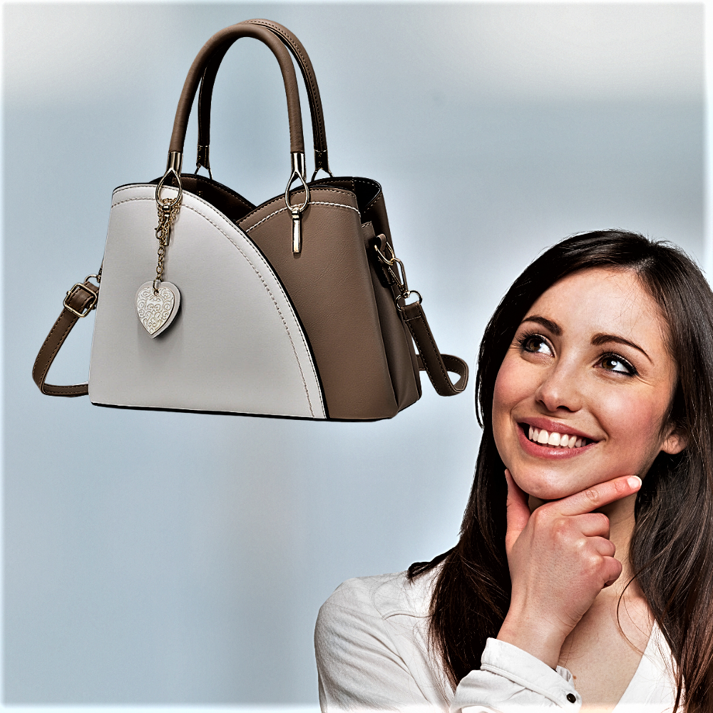 Mini Bolso de Moda Bicolor Icono de Elegancia y Lujo