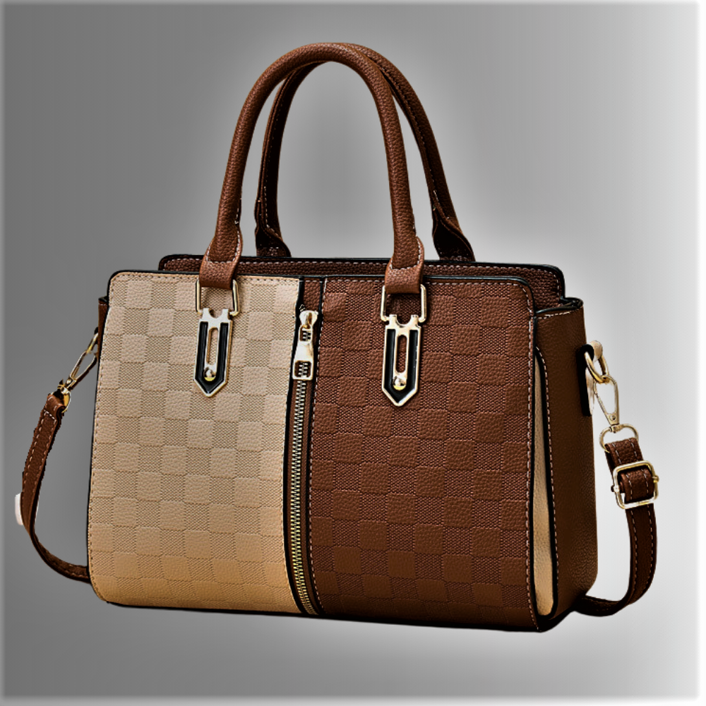 Elegante Borsa Bicolore