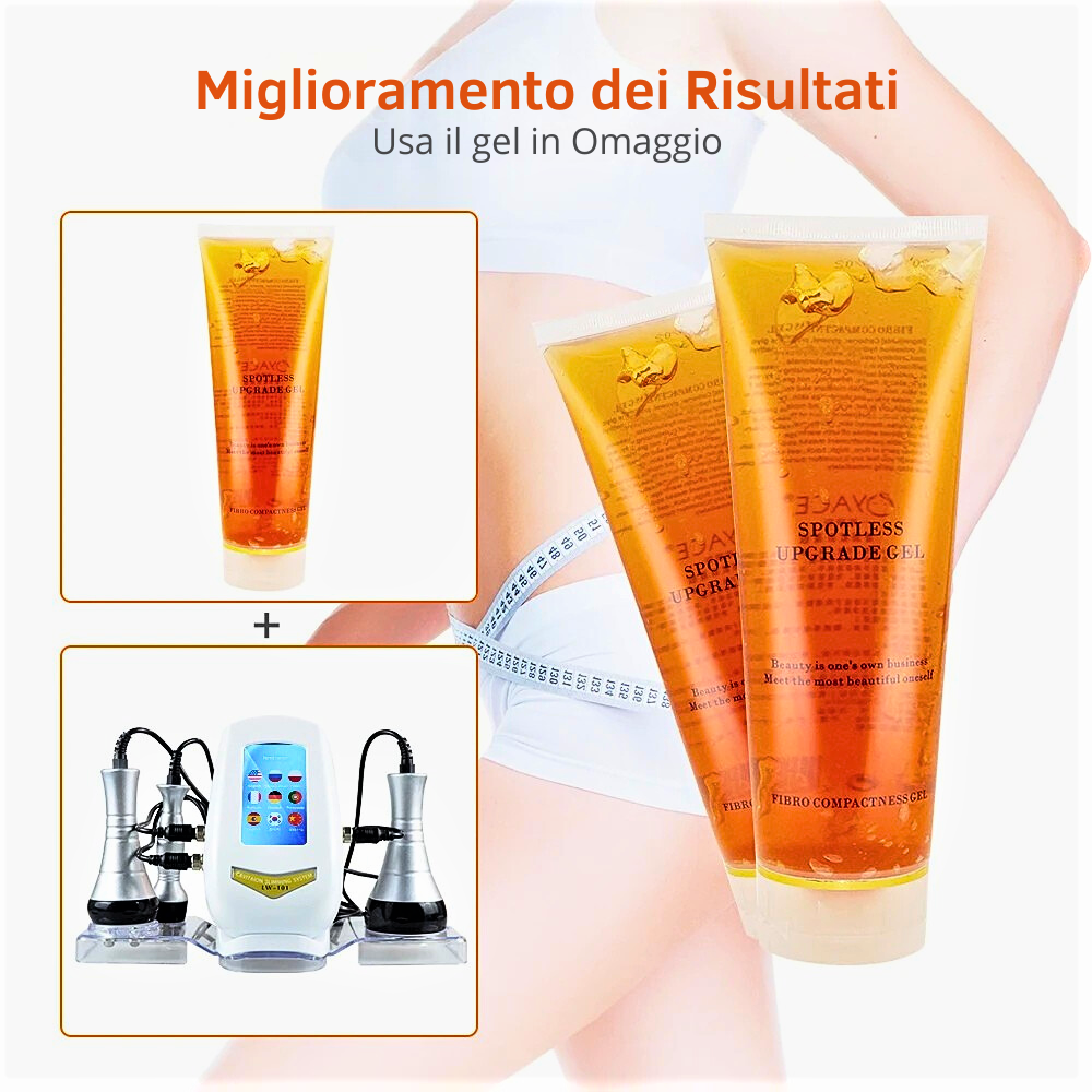 Dispositivo Professionale di Cavitazione 3 in 1