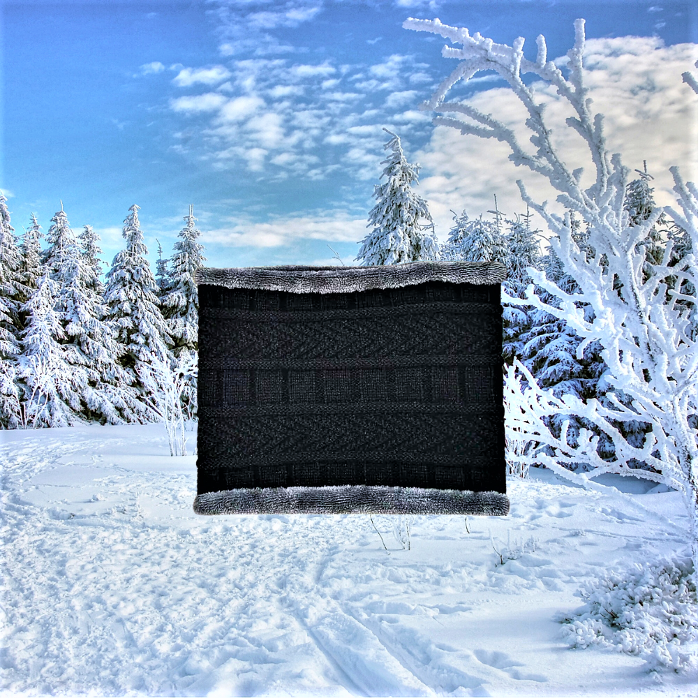 Cappello e Scaldacollo con Cuffie e Microfono Bluetooth 5.0