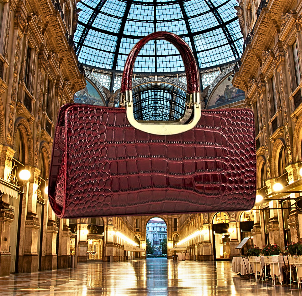 Mini Bag in Vera Pelle Un Capolavoro Artigianale di Stile e Qualità