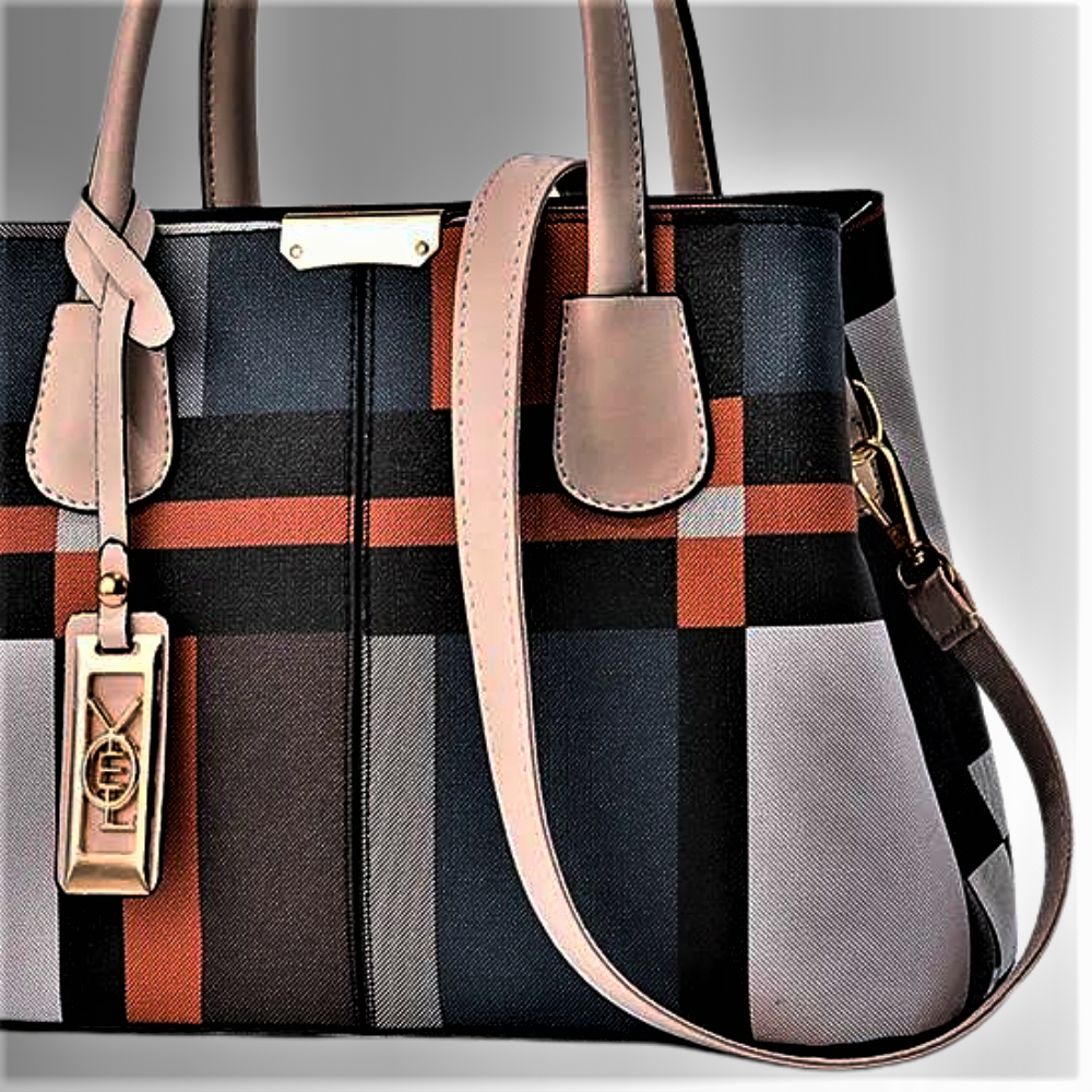 Bolso de moda de tela multicolor La originalidad se une a la modernidad