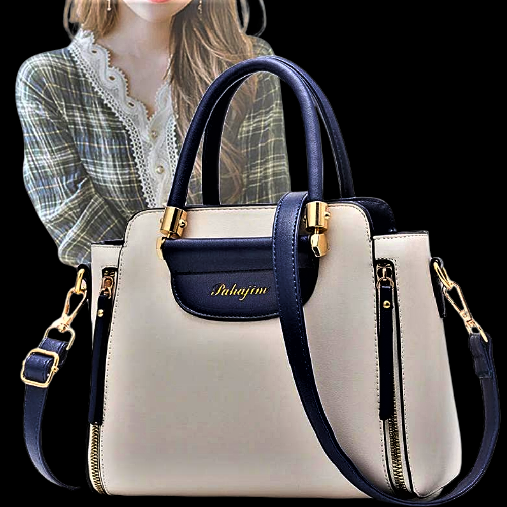 Bolso Bicolor Un Toque Elegante De Clase