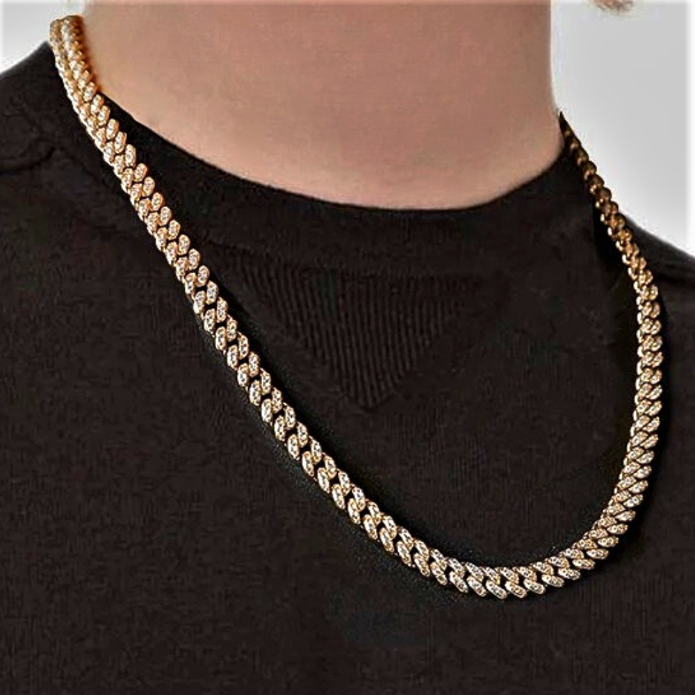 Collezione Groumette Moissanite: Bracciali e Collane in Oro Bianco o Giallo