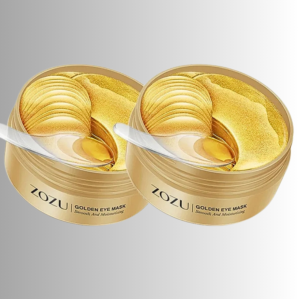 Maschere per Occhi alla Centella con Estratto di Avocado o Oro Puro