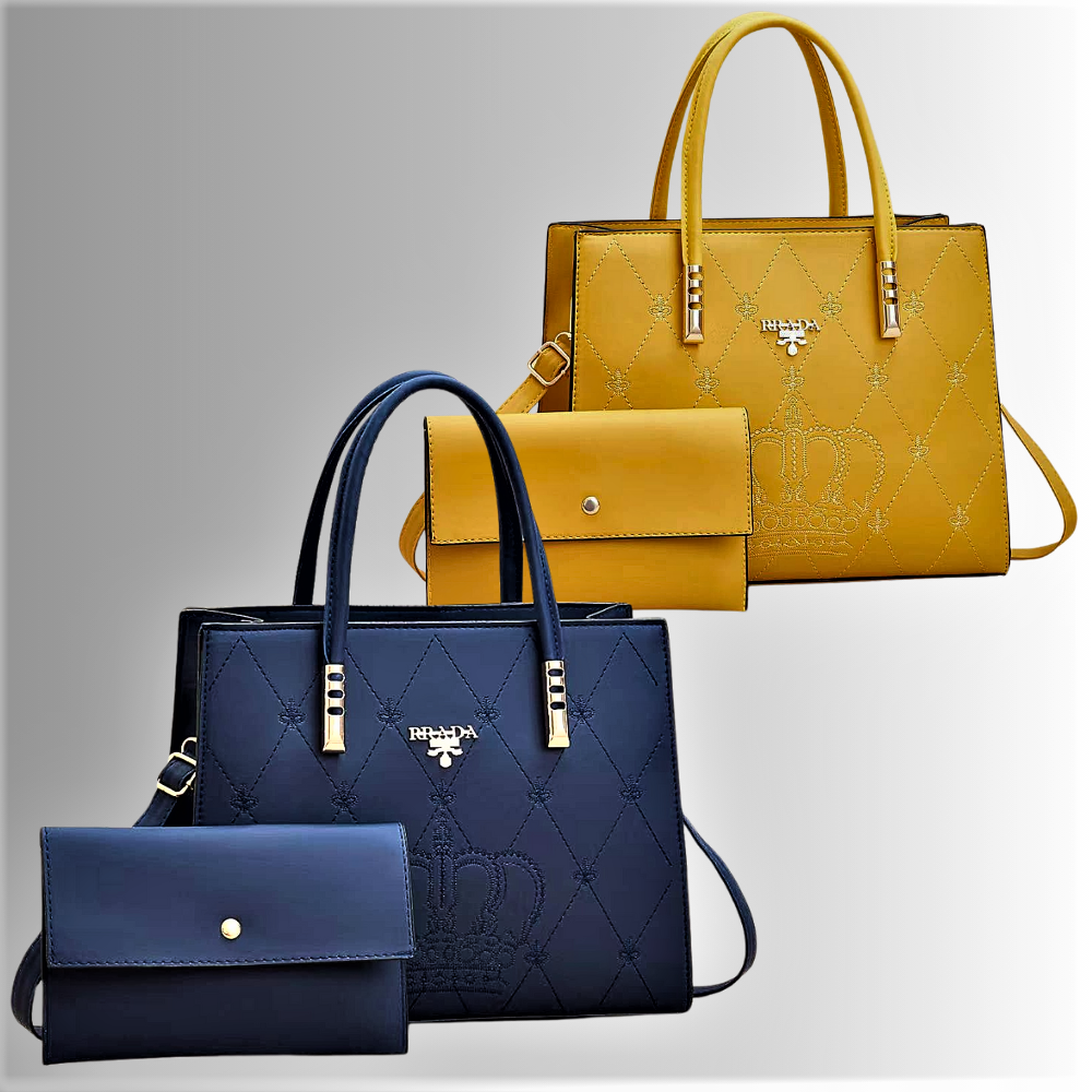 Conjunto Bolso con Monedero Sencillez y Refinamiento