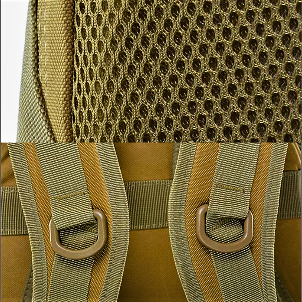 Mochila de viaje de 40 litros: compacta, duradera y lista para cualquier aventura