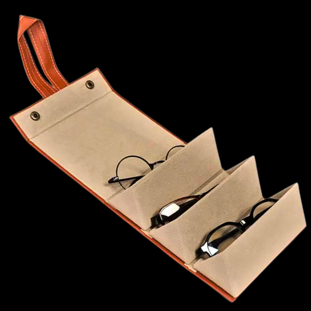Estuche de viaje para gafas ¡Protege tus gafas con estilo!