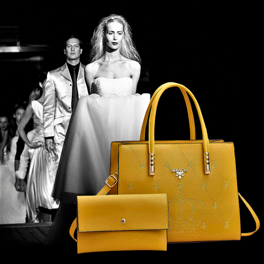 Set Borsa con Portafoglio Semplicità e Raffinatezza