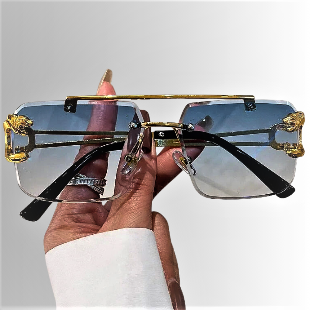 Gafas de sol de moda con lentes degradadas