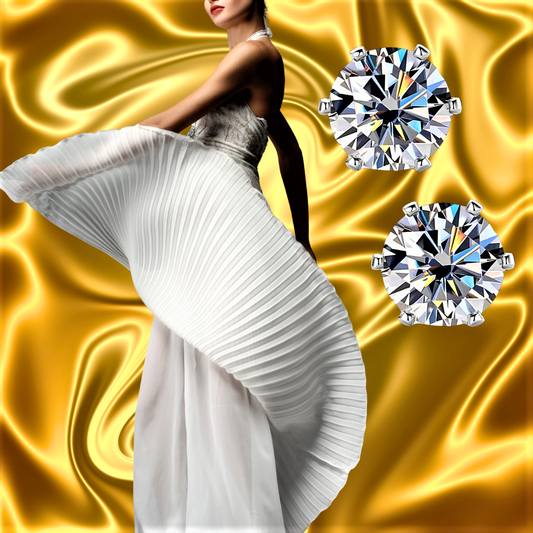 Orecchini "Punto Luce" Scintille Brillanti per Ogni Occasione