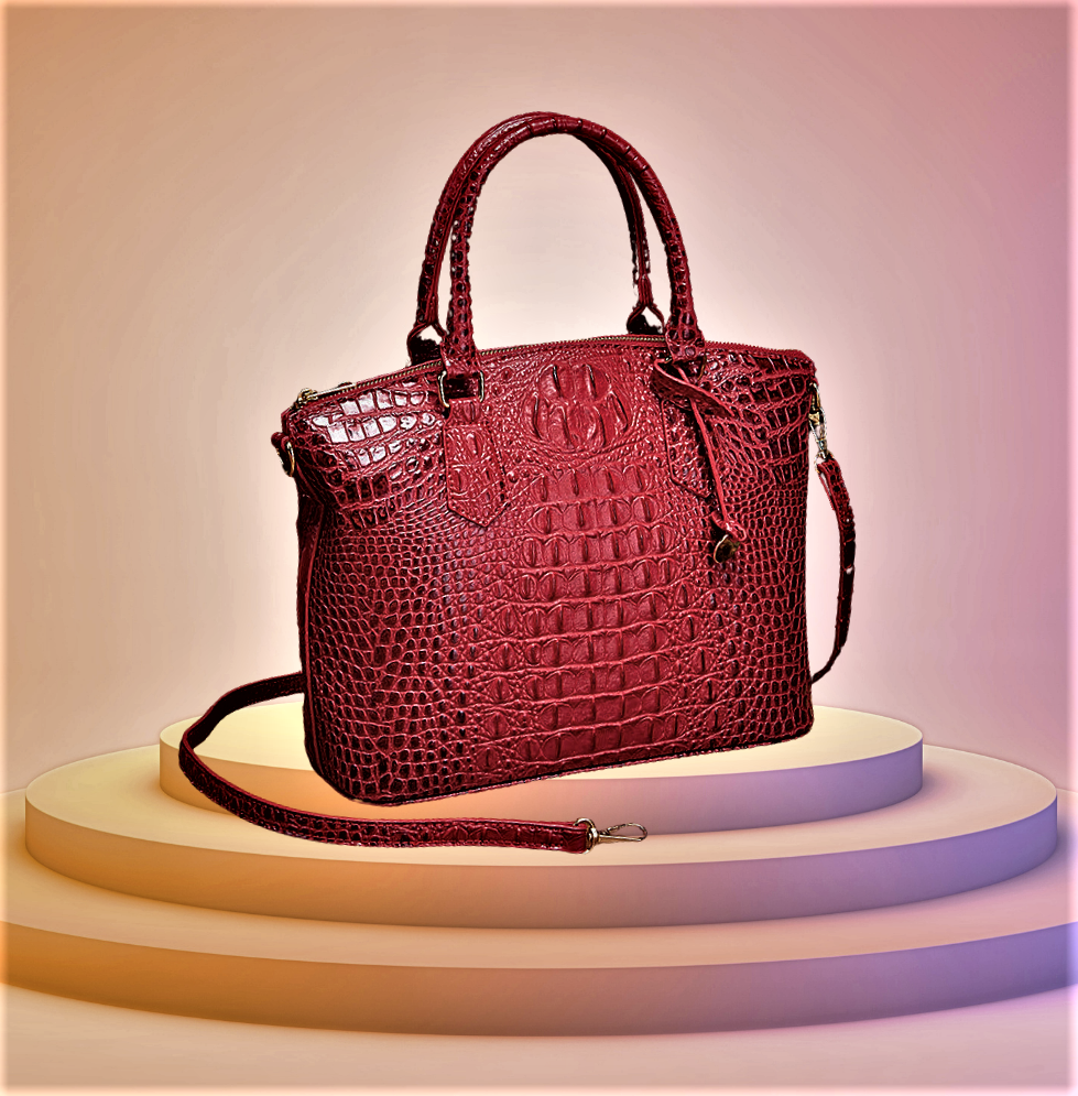 Bolso de trabajo de cocodrilo Himno al encanto