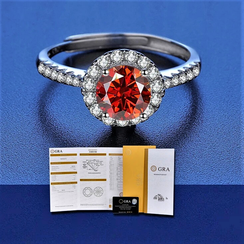 Solitario con Moissanite da 0.50 o 1 carato: 12 Combinazioni di Stile e Luce Infinita