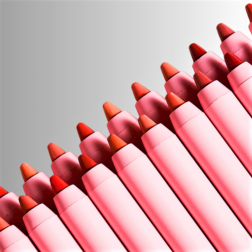 Lipliner Coreano in 12 Tonalità