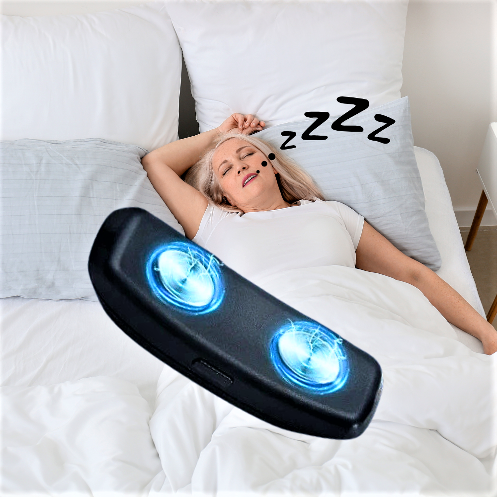 Dispositivo Inteligente Anti-Ronquidos y Anti-Apnea con Tecnología EMS e Inteligencia Artificial