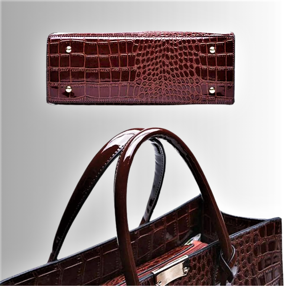 Set di Accessori di Lusso "Alligator" Eleganza e Stile senza Tempo