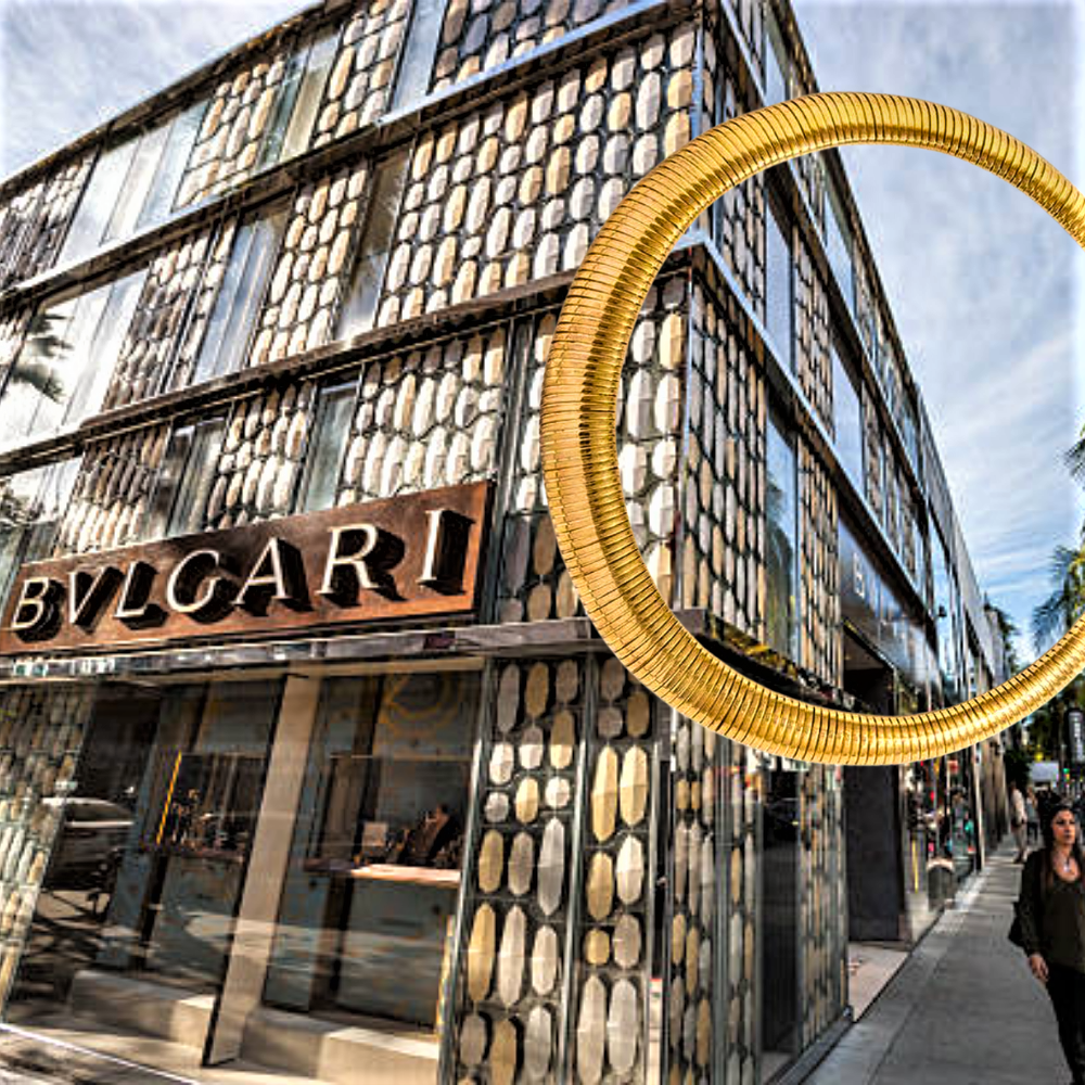 Collar "Gas Pipe Scaling": diseño de lujo y espiral