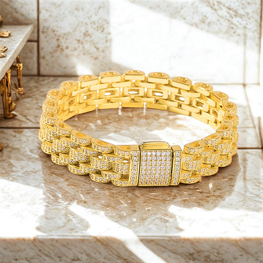 Bracciale a Cavallotti con Moissaniti