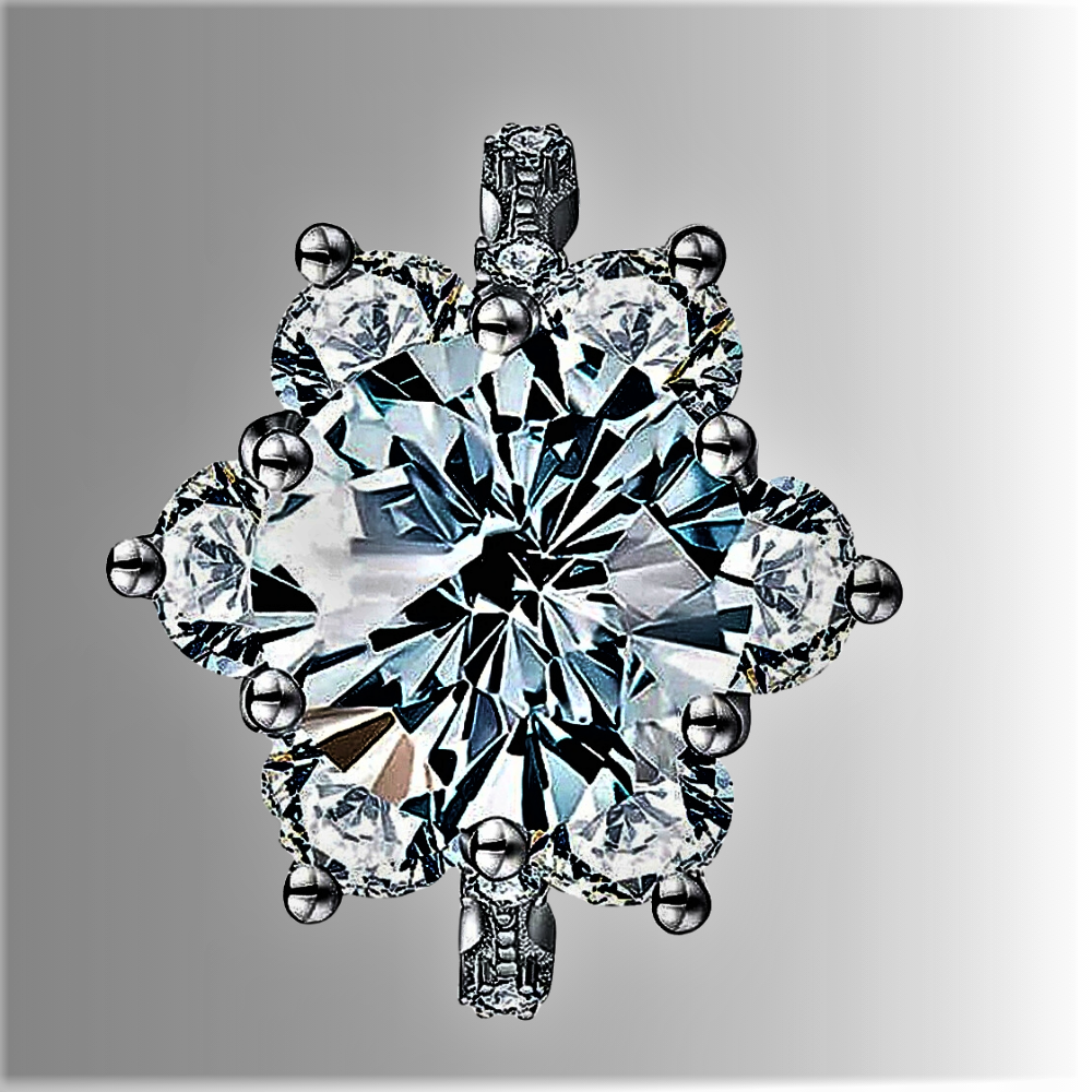 "Copo de nieve": elegancia resplandeciente