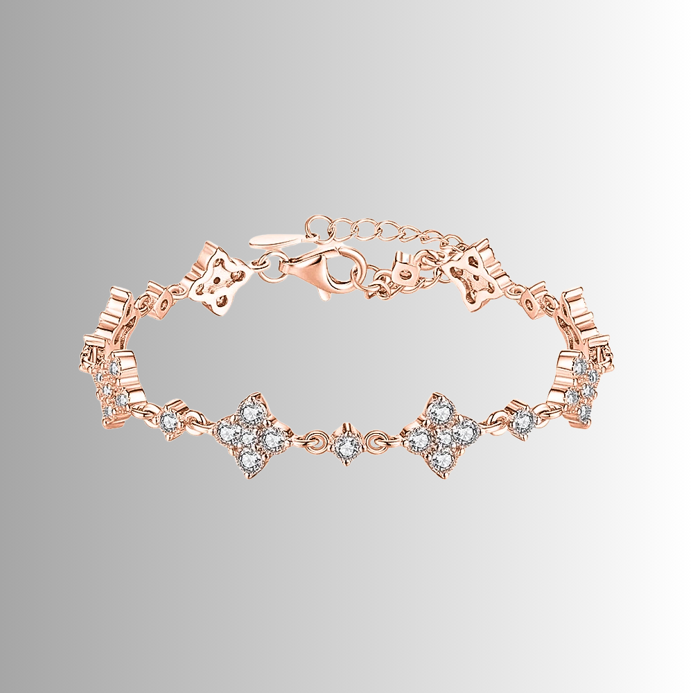 Bracciale a Rombi con Moissaniti D Color per circa ct 1,20