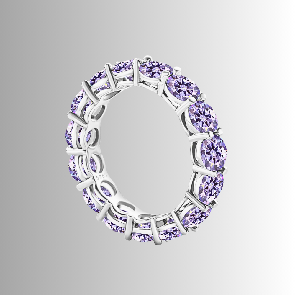 Eternity con Moissaniti Colorate per ct 7,00