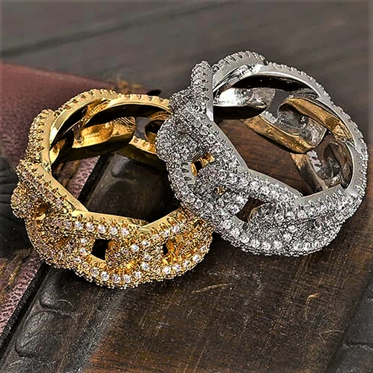 Anello "Groumette Bombata" Volume Brillantezza e Innovazione