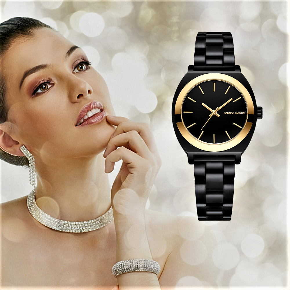 Reloj "Armonía de acero" Elegancia atemporal