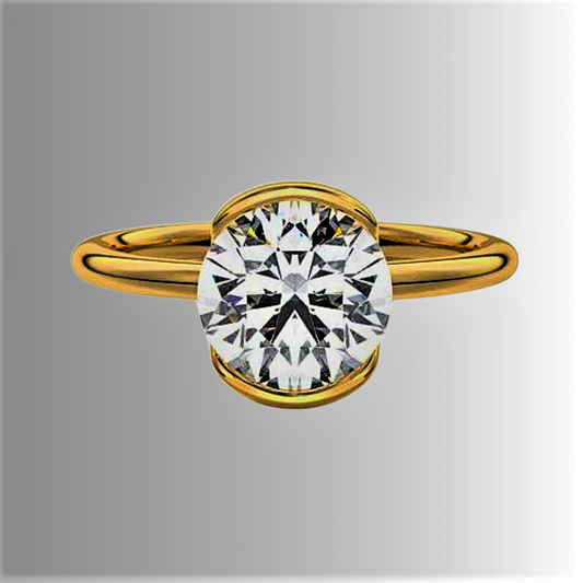 Solitaire "Light On": Timeless Splendor