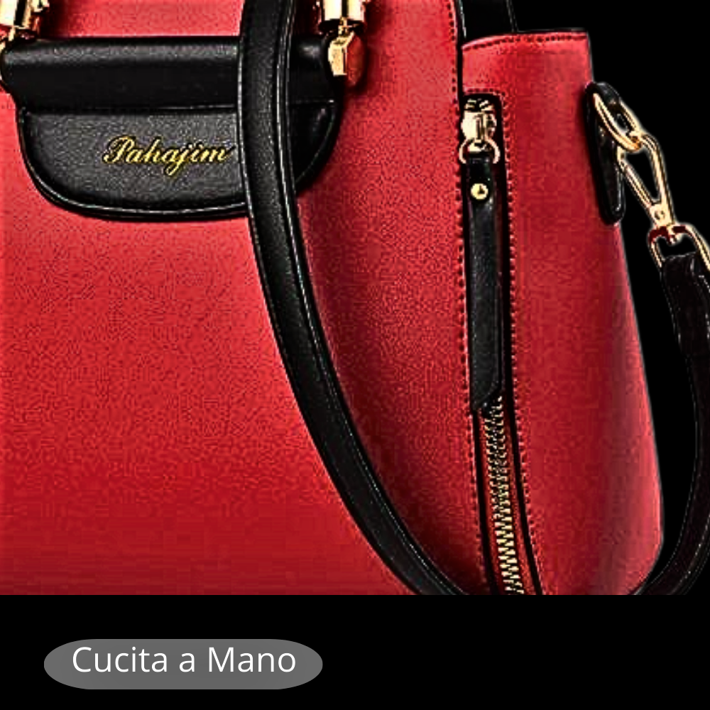 Bolso Bicolor Un Toque Elegante De Clase