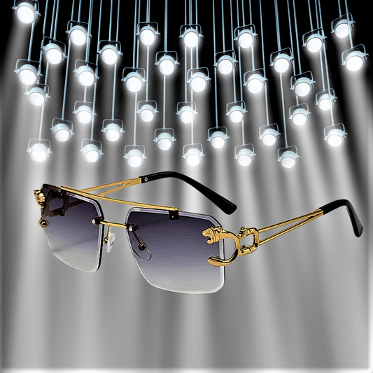 Occhiali da Sole Fashion con Lenti Sfumate