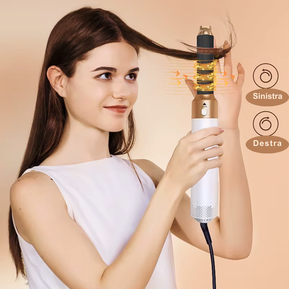 Dispositivo multifunción profesional para peluqueros: 5 funciones en 1 para un cabello perfecto