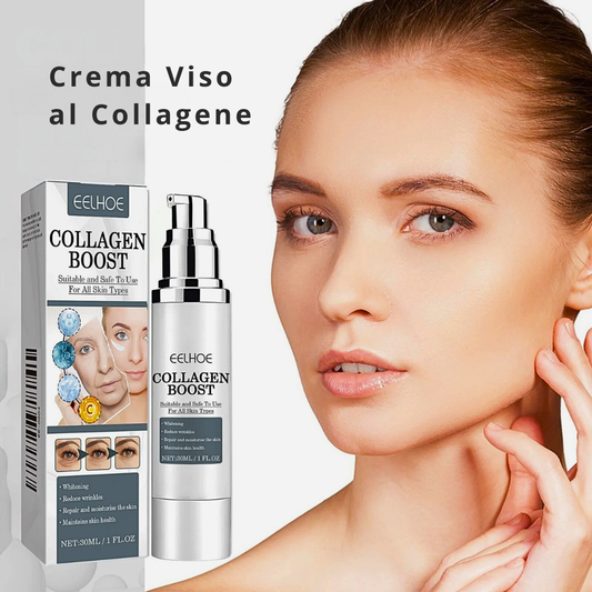 Crema Viso al Collagene, Acido Ialuronico, Ceramide e Vitamina E