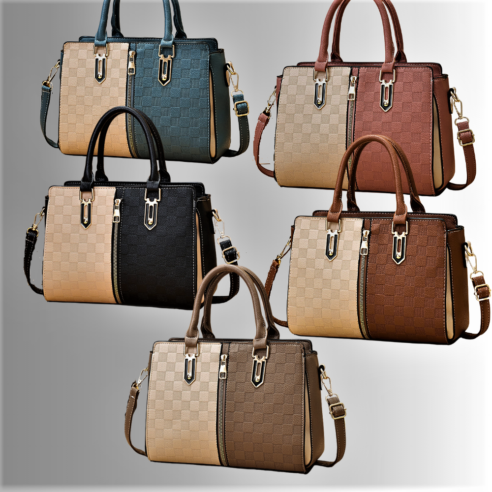 Bolso elegante de dos tonos