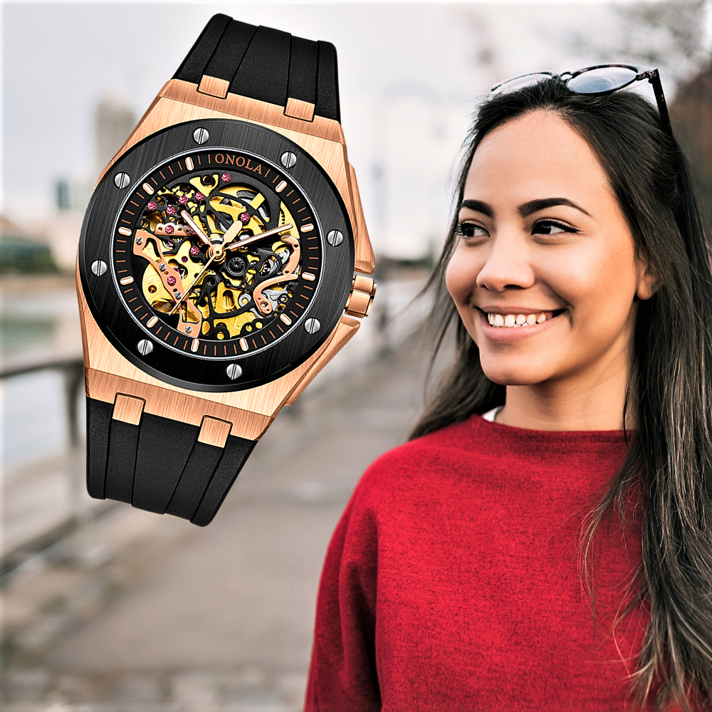 Reloj Automático "Mechanical Mastery" ONOLA Dynamic Elegance