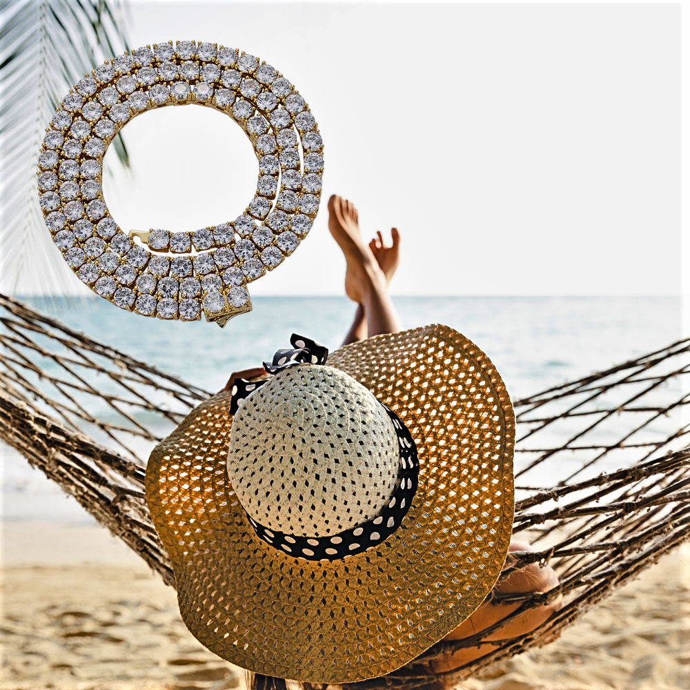 Collares de tenis: una fuente de luz para tu escote