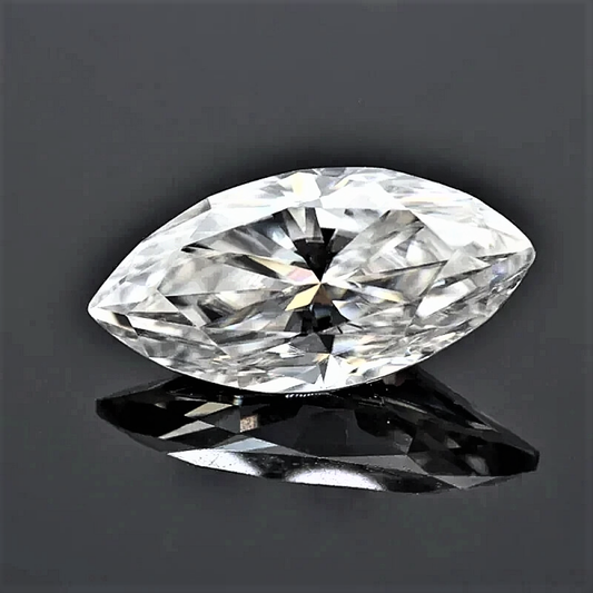 Moissanite Taglio Marquise D Color VVS1/2 Certificata