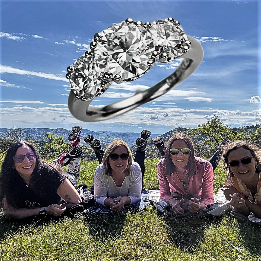 Trilogy 5 Carati – Collezione Moissanite GlamLuxe