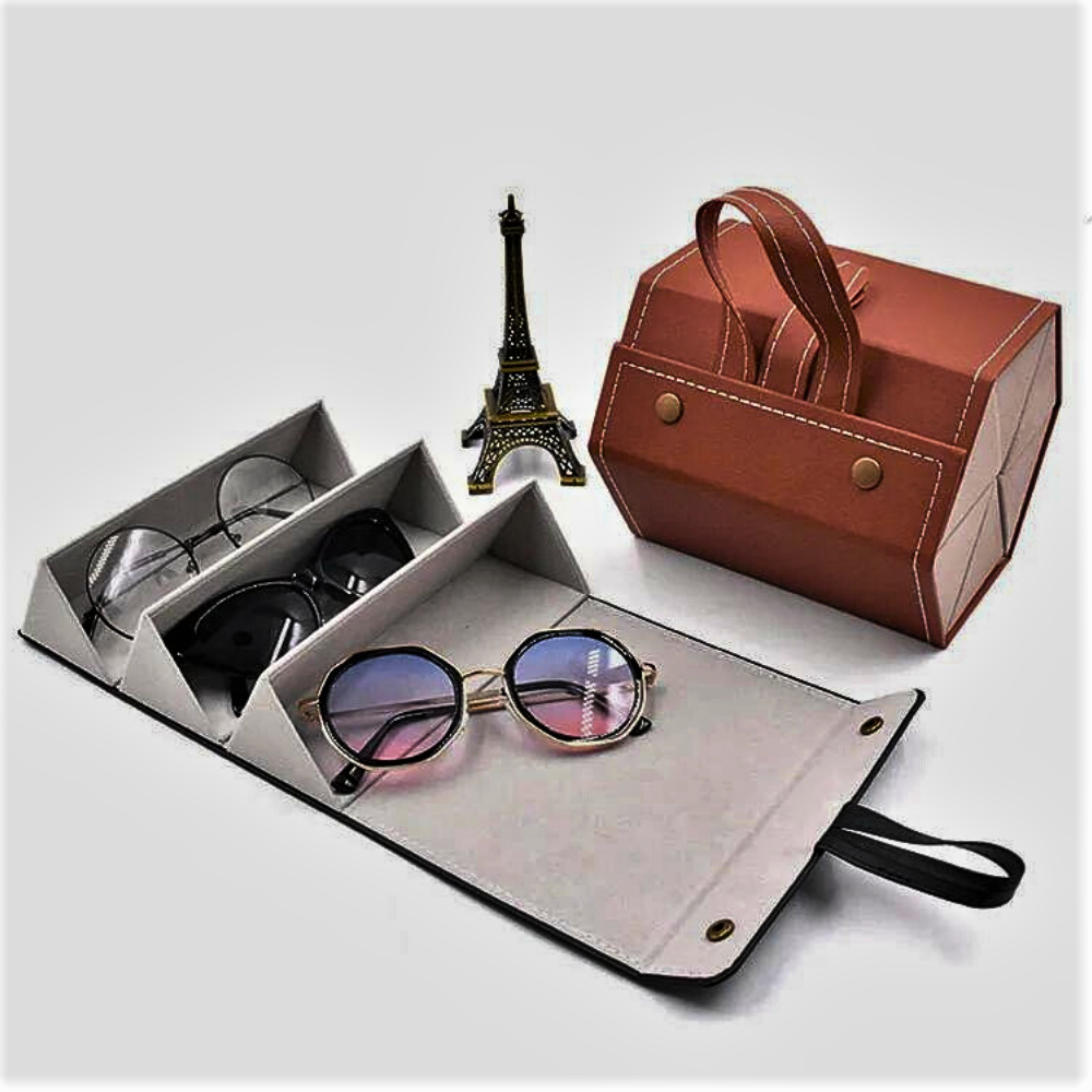 Estuche de viaje para gafas ¡Protege tus gafas con estilo!
